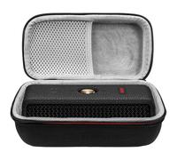 Musiin Étui pour haut-parleur Bluetooth compatible avec Marshall Emberton 3/2, coque rigide avec doublure douce, poche supérieure en maille et double fermeture éclair lisse, portable pour voyage