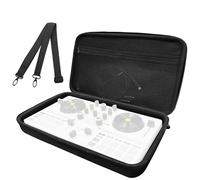 Musiin Étui pour manette de DJ compatible avec Hercules DJControl Mix Ultra, coque de protection rigide avec double fermeture éclair, poche en maille et poignée confortable pour DJ Live Show et voyage