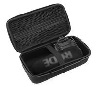 Musiin Étui pour microphone vidéo compatible avec Rode VideoMic Pro (Noir) | Housse de protection pour appareil photo Blackstar Beam Mini, VideoMic Pro+ Plus DSLR Microphone et appareil photo