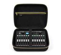 Musiin Étui pour Mixeur Audio Compatible avec Behringer P24 (Édition Dorée) | Fermeture Éclair Dorée, Poignée Confortable Et Sangles Internes, Pour Le Transport En Studio, En Voyage Et Sur Scène
