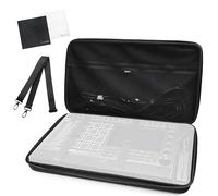 Musiin Étui rigide personnalisé compatible avec MPC Live 3, solide et compact, avec bandoulière et poignée robuste, séparateur haute adhérence pour l'alimentation et espace de rangement supplémentaire