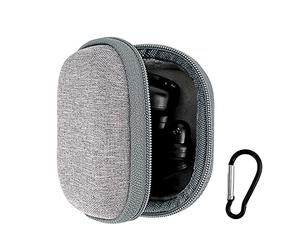 Musiin Étui rigide pour accordeur de guitare, housse de rangement portable, compatible avec Fender FT-1, FCT-2, Aroma Clip-on, D'Addario Clip-on, Joyo Clip-on, avec étui porte-médiator (gris)
