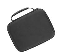 Musiin Étui Velours Guitare Pédale Effets Compatible avec Zoom G1X Four B1X | Étui Intérieur Doux Ajusté, Doublure Rembourrée, Rangement pour Accessoires et Poignées de Transport (Noir)