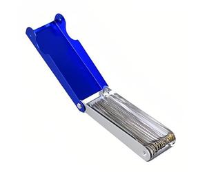 Musiin Guitar Bass Ukulele Nut Saddle Slotting Files Grinding Tool Set with Grinding Box Electric Guitar Parts and Accessories