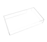 Musiin Housse acrylique pour clavier MIDI 25 touches compatible avec AKAI MPK Mini MK3, matériau transparent, rainure de fil réservée, étanche à la poussière, convient pour home studio
