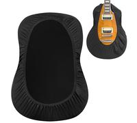 Musiin Housse anti-poussière de qualité supérieure compatible avec guitare électrique Gibson Fender Donner, Chinlon de luxe, anti-poussière et anti-rayures, toucher lisse et ajustement personnalisé