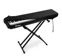 Musiin Housse de protection anti-poussière pour clavier de piano 88 touches compatible avec Yamaha PSR-EW425, Genos 2, Roland V-COMBO VR-730, élastique, anti-poussière, protection quotidienne contre