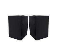 Musiin Housse Premium pour Moniteur Compatible avec Yamaha HS5 (Lot de 2) | Protection professionnelle compatible avec ADAM Audio T5V et KRK Rokit 5 G4, housses noires pour enceintes amplifiées 5 pouce