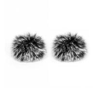 Musiin Pare-brise en fourrure compatible avec RODE Wireless GO II Mic DeadCat coupe-vent, Windbuster, Windjammer, housse de pare-brise en peluche