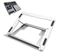 Musiin Support Pliable pour Contrôleur Compatible avec NI Maschine MK3 | Compatible avec Ableton Push3, Akai MPC One+/Sample/Live 3, Mixeur Audio, Support Aluminium Pliable Réglable pour Studio