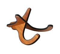 Musiin Ukulele Stand Portable Foldable Vertical Wood Stand (Small)