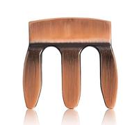 Musiin Violin Practice Mute for Reducing Volume and Controlling Sound During Practice (Red Copper)