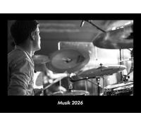 Musik 2026 Fotokalender DIN A3: Monatskalender mit Bild-Motiven von Musik, Kultur, Tanz und Kunst