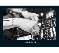 Musik 2026 Fotokalender DIN A4: Monatskalender mit Bild-Motiven von Musik, Kultur, Tanz und Kunst