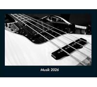 Musik 2026 Fotokalender DIN A4: Monatskalender mit Bild-Motiven von Musik, Kultur, Tanz und Kunst