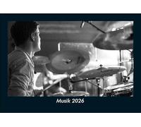Musik 2026 Fotokalender DIN A5: Monatskalender mit Bild-Motiven von Musik, Kultur, Tanz und Kunst