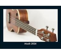 Musik 2026 Fotokalender DIN A5: Monatskalender mit Bild-Motiven von Musik, Kultur, Tanz und Kunst
