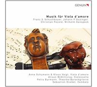 Musik für Viola d'amore. Oeuvres de Schuchbauer, Guzinger, Pezold, Ganspeck.