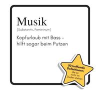 Musik: Kopfurlaub mit Bass - hilft sogar beim Putzen. Das lustige Geschenkbuch für Mann, Frau, Kollege, Freund zu Geburtstag, Weihnachten