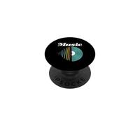 Musik Sound Vinyl PopSockets PopGrip Adhésif