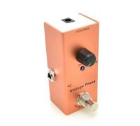 MUSIKLAN Mini pédale d'effets pour guitare électrique DC 9 V True Bypass (phase vintage)