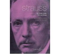 Musikverlag Boosey & Hawkes 4 dernières chansons - arrangées pour le chant - voix haute (voix haute) - Piano [partitions] Compositeur : Strauss Richard