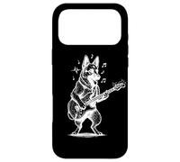 Musique Berger Allemand Guitariste Chien Coque pour iPhone 17 Pro Max