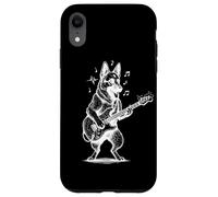 Musique Berger Allemand Guitariste Chien Coque pour iPhone XR