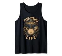 Musique Bluegrass Five String Life Débardeur