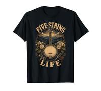 Musique Bluegrass Five String Life T-Shirt