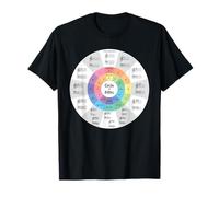 Musique Cercle des Quintes Note de Musique Professeur Musicien T-Shirt