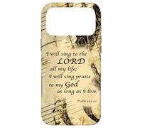 Musique chrétienne | Citation Religieuse Coque pour iPhone 17 Pro Max