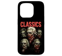 Musique Classique Compositeur Classique Zombie Death Metal Band Coque pour iPhone 15 Pro