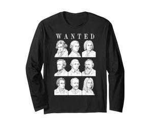 Musique Classique Compositeurs Wanted Vintage Orchestra Musicien Manche Longue