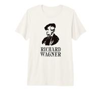 Musique Classique opéra Violon Piano compositeur Richard Wagner T-Shirt Haut de Gamme