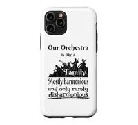 Musique Classique Orchestre Musicien Famille Corne Violoncelle Violon Coque pour iPhone 11 Pro