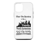 Musique Classique Orchestre Musicien Famille Corne Violoncelle Violon Coque pour iPhone 12/12 Pro