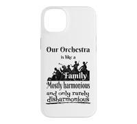 Musique Classique Orchestre Musicien Famille Corne Violoncelle Violon Coque pour iPhone 14 Plus