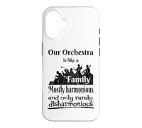Musique Classique Orchestre Musicien Famille Corne Violoncelle Violon Coque pour iPhone 16