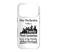 Musique Classique Orchestre Musicien Famille Corne Violoncelle Violon Coque pour iPhone 17 Pro