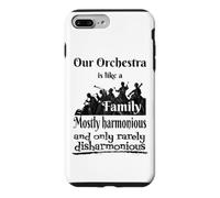 Musique Classique Orchestre Musicien Famille Corne Violoncelle Violon Coque pour iPhone 7 Plus/8 Plus