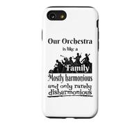 Musique Classique Orchestre Musicien Famille Corne Violoncelle Violon Coque pour iPhone SE (2020) / 7/8