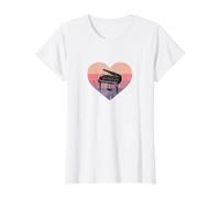 Musique Classique Professeur de Piano pianiste Aime Les Ailes Piano T-Shirt Graphique avec Valeur