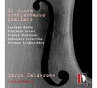 Musique contemporaine Italienne pour contrebasse. Calderone. [Import]