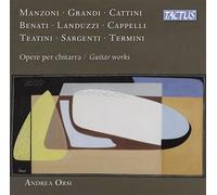 Musique contemporaine italienne pour guitare CD