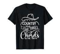 Musique Country : Juste Trois accords et la vérité T-Shirt