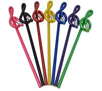 Musique Crayon Clef Coudé G Clef Crayon Plusieurs Couleurs Lot de 7