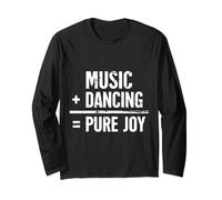 Musique Danse Joie Pure Citation Danseur Passionné Manche Longue