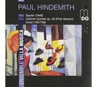Paul Hindemth, Quintette pour Clarinette, Septuor, Octuor [Import]