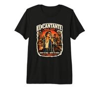 Musique de Danse Latine rétro Vintage Salsa El Cantante Mode T-Shirt Haut de Gamme